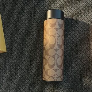 Coach Tan Insulated Tumbler